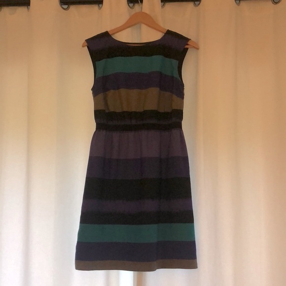 Ann Taylor Loft striped dress - Picture 1 of 4